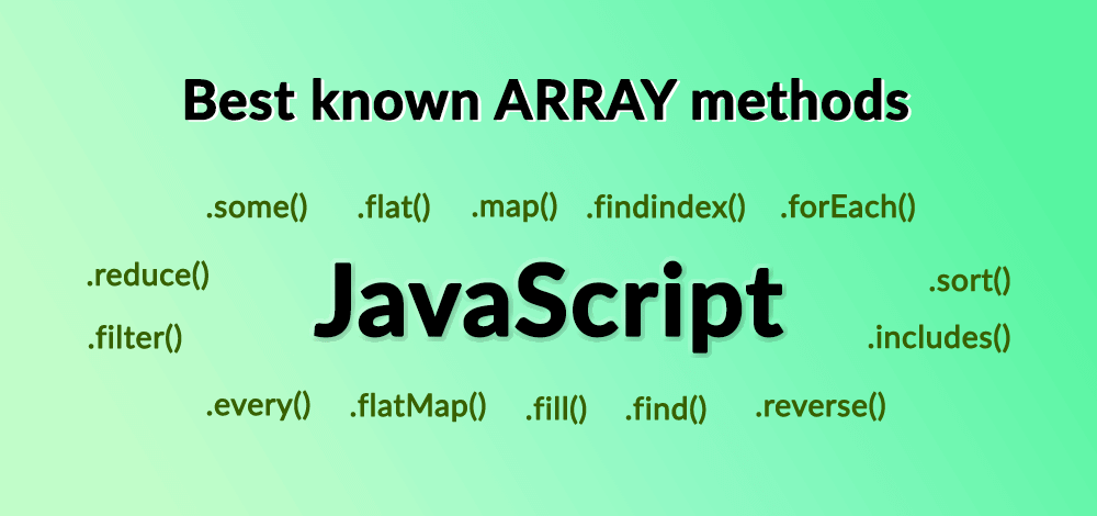 JavaScript 배열 메소드